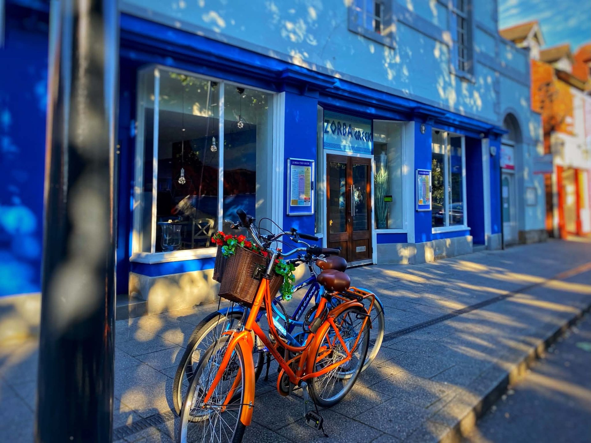 Zorba The Greek on Bold Lane, Derby — the restaurant exterior