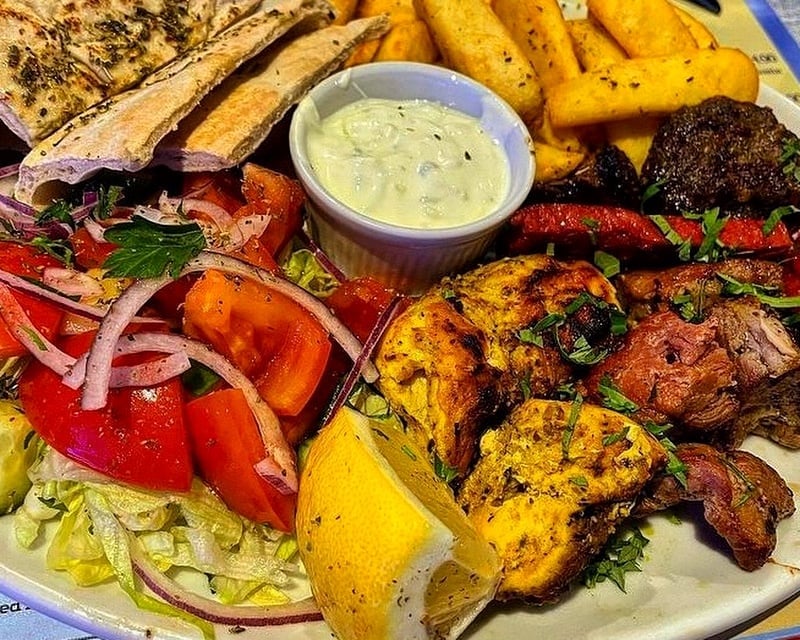 Mixed Grill at Zorba The Greek in Derby